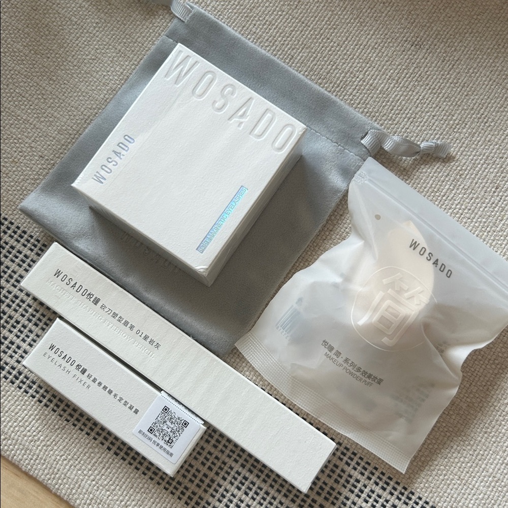 Wosado - Magnetic Eyelashes - #17 ICE BLACK with extras